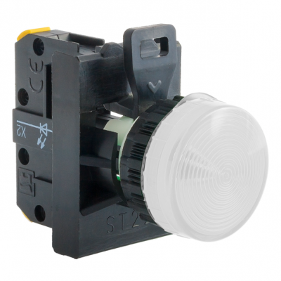 LAMPKA SYGN. BIAŁA 230V LED STANDARD (ST22-LB-230-LED-MBYAC)
